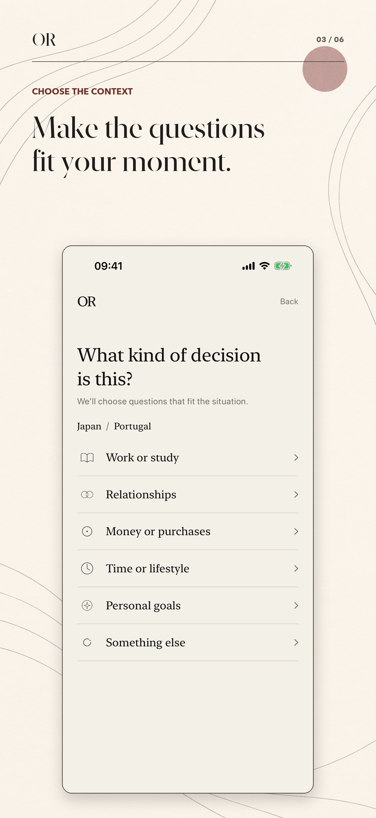 Screenshot 3 of OR: Decision Mirror