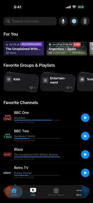IPTV Pano screenshot 1