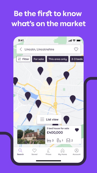 Zoopla property search UK Screenshot