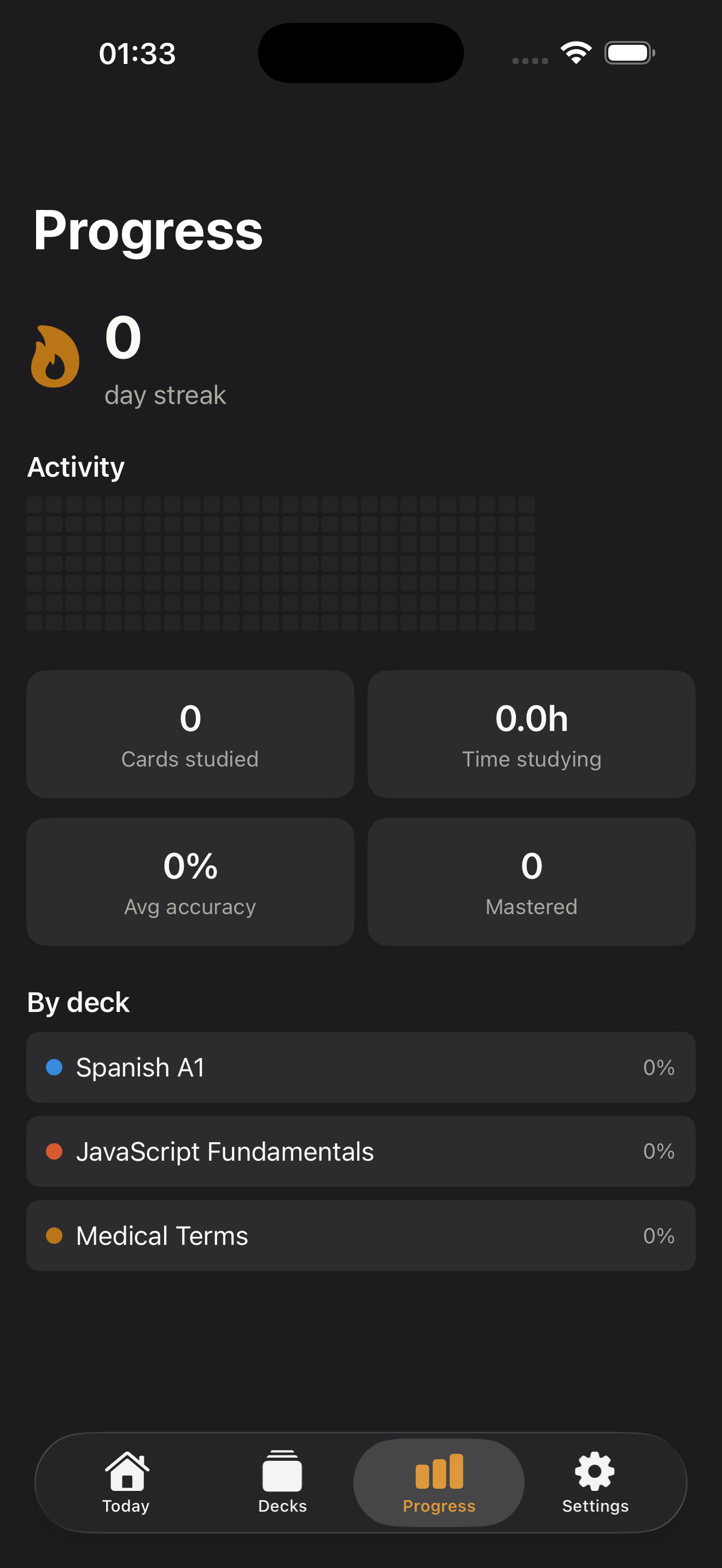 Decked: Flashcards screenshot 5
