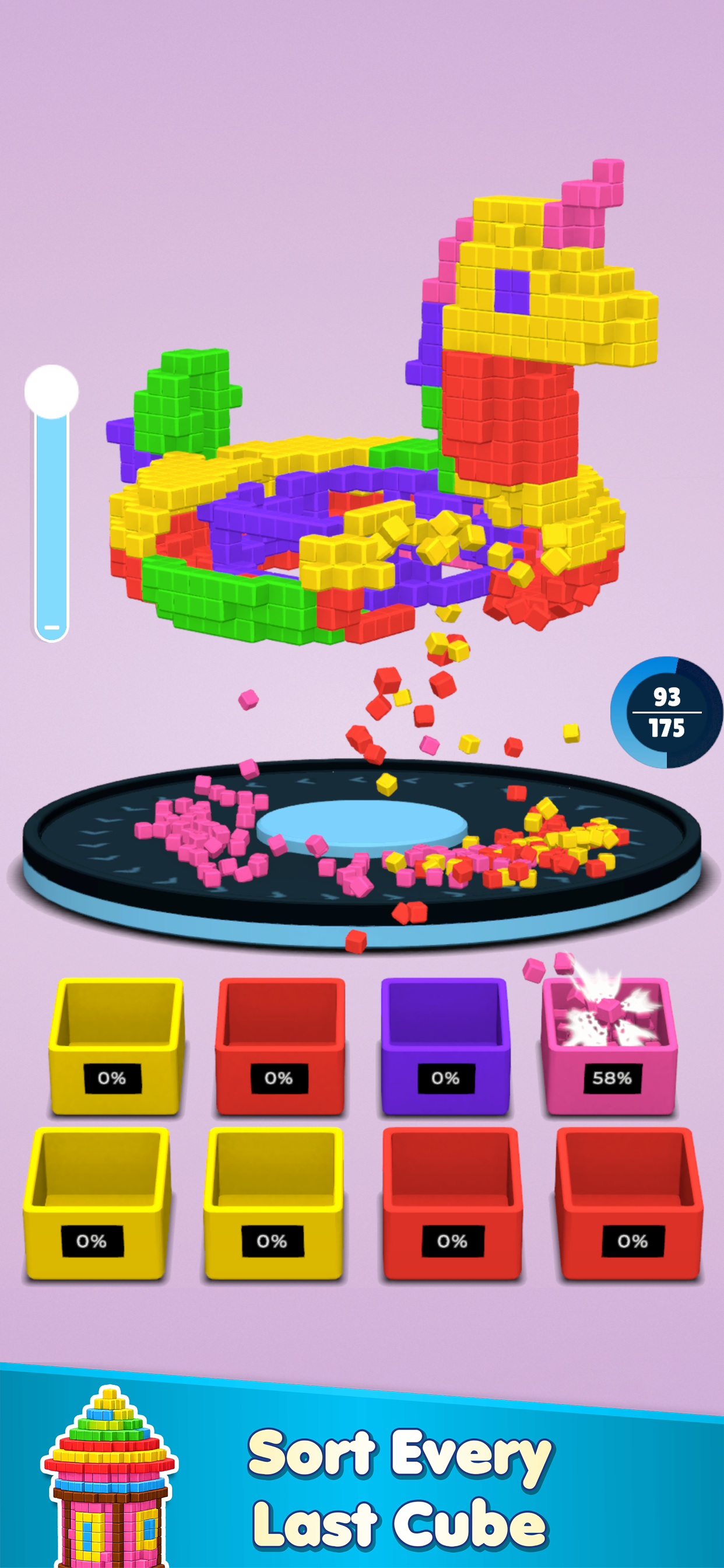 Cube Sort 3D : Destroy Puzzle screenshot 6