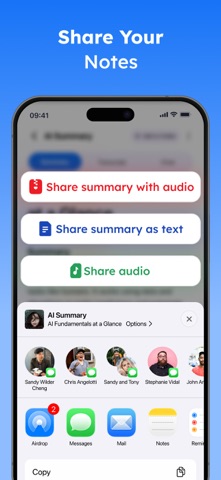 Transcribe speech to text + screenshot