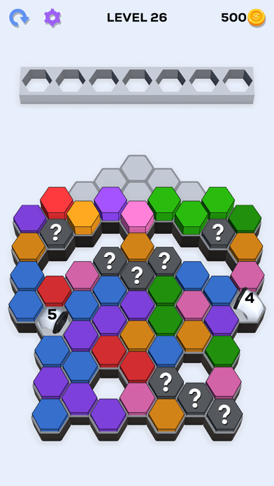 Hexagon Fit Match Screenshot