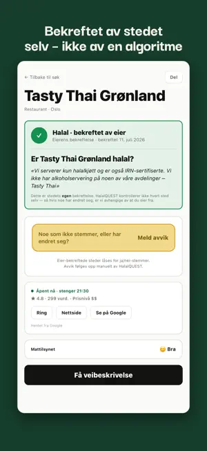 HalalQuest App screenshot 3