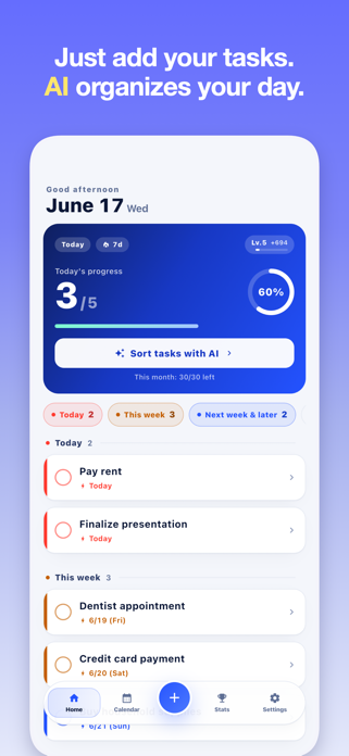 YaruNavi - AI Task Planner Screenshot 1 of 8