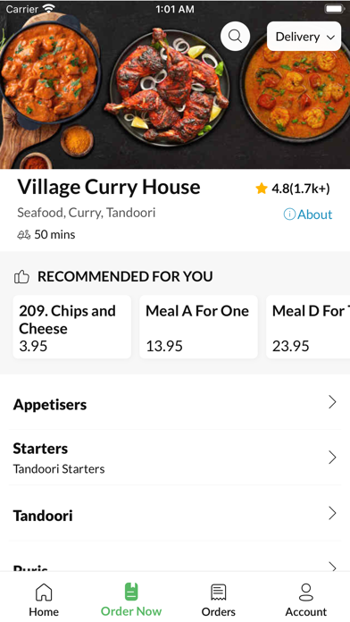 VillageCurryHouse, Screenshot