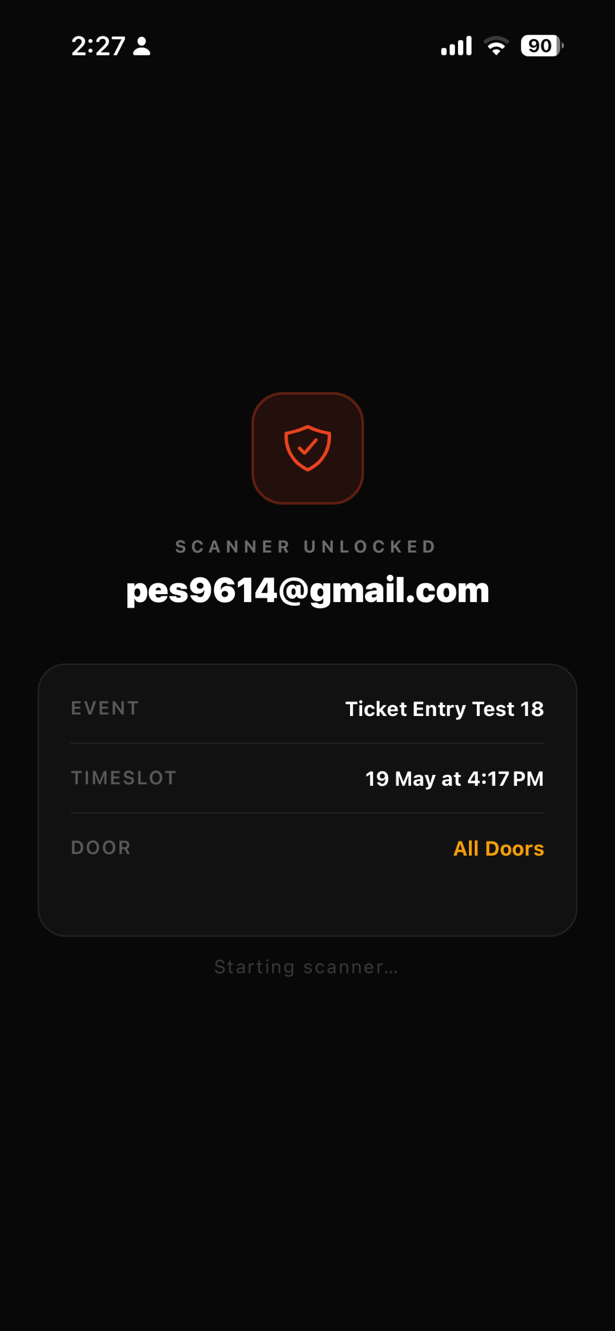 Row One Scan screenshot 2