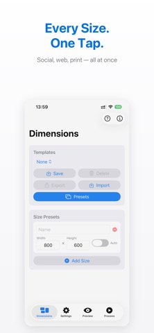 Bulk Cropper: Resize & Crop iPhone screenshot