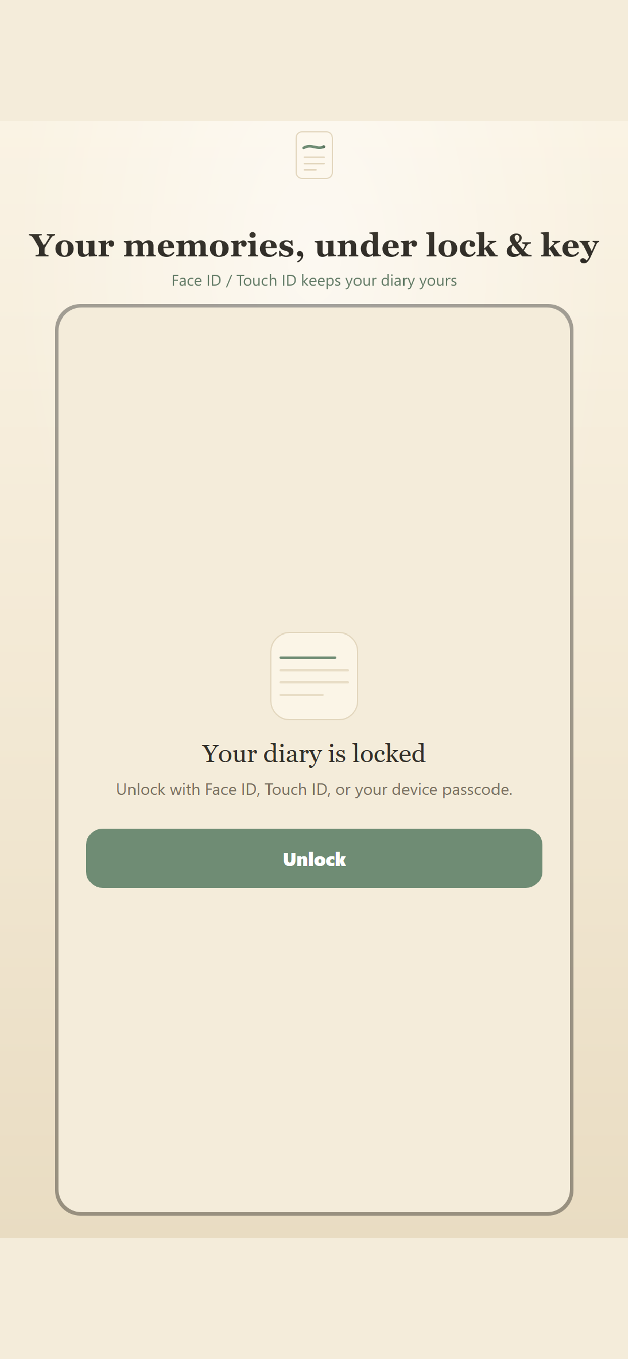 Diary: One Line a Day Journal screenshot 4