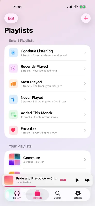 WaveAmp Player screenshot 3 of 5