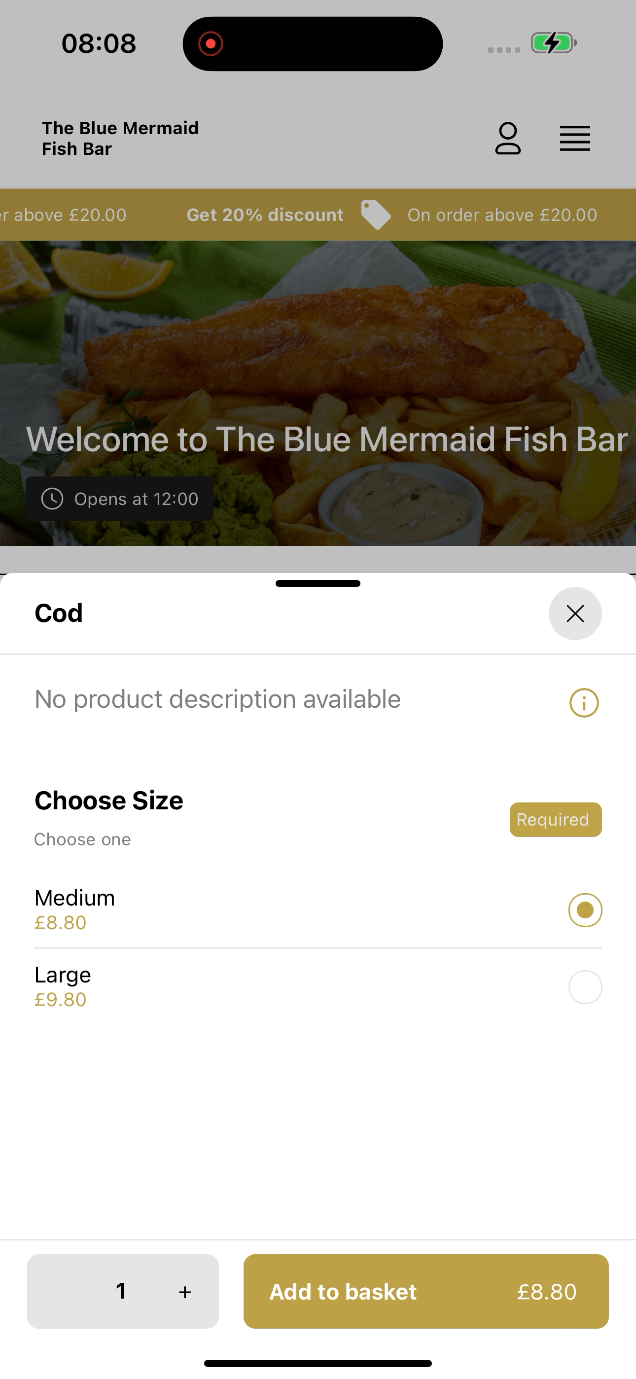 The Blue Mermaid Fish Bar screenshot 4