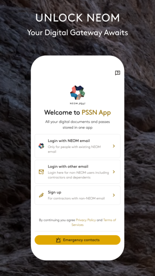 #1. Public Safety Services in NEOM (iOS) By: NEOM Company