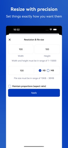 Photo & Picture Resizer iPhone screenshot 7