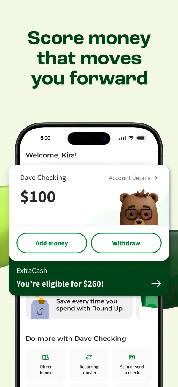 #4. Dave: Credit, Cash & Money App (iOS) By: Dave, Inc