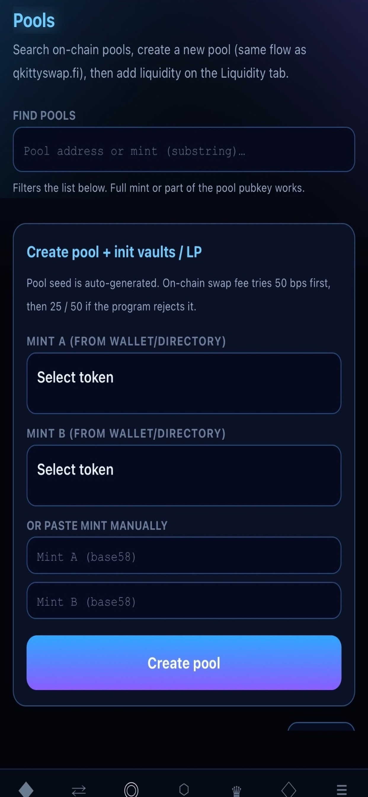 QkittySwap screenshot 5