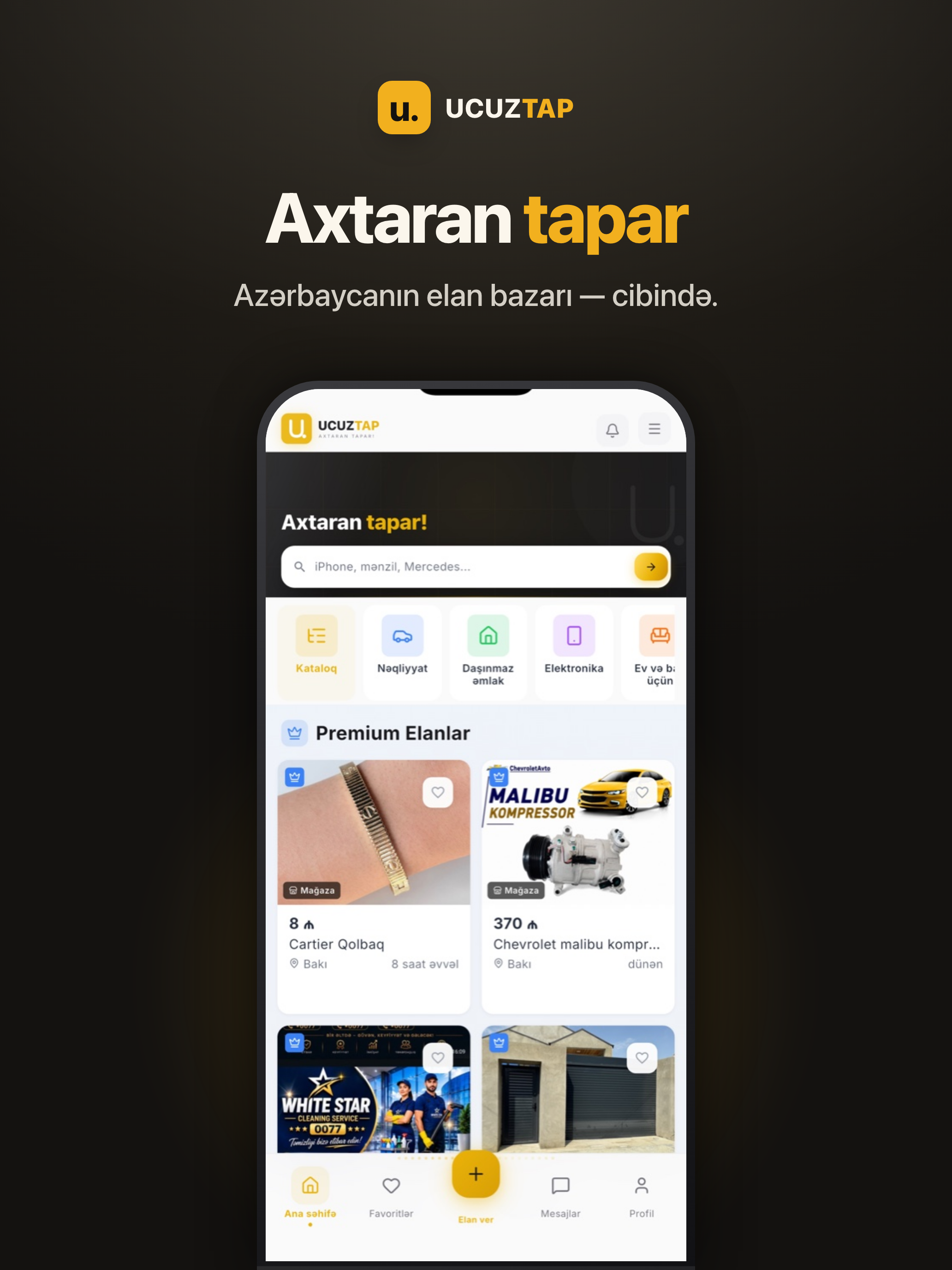 UcuzTap: Elanlar və Mağazalar screenshot 5
