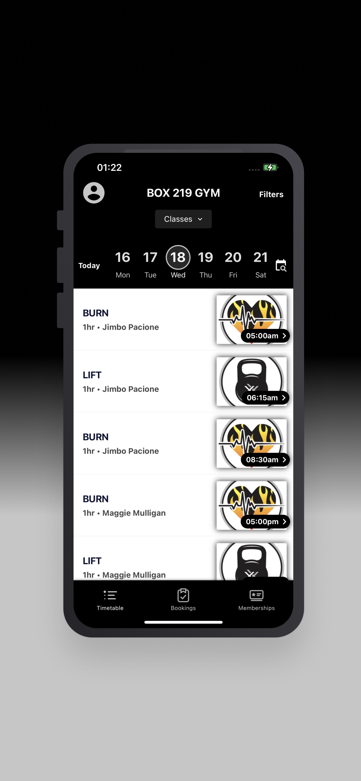 BOX 219 GYM screenshot 3