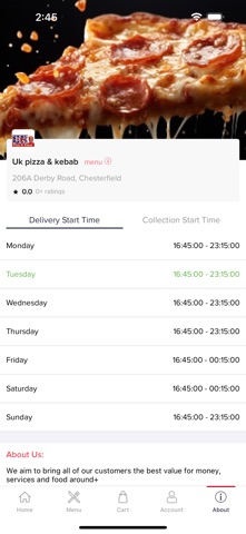 UK Pizza & Kebab Online screenshot