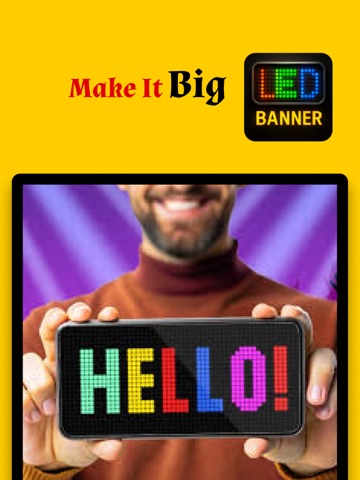 LED Banner – Scroller Text iPad screenshot