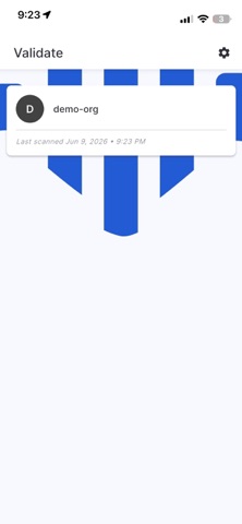 BoomID Validate screenshot
