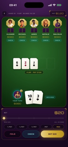 Simply Poker 截圖 1