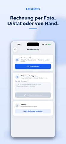 E-Rechnung: Erstellen & Öffnen screenshot