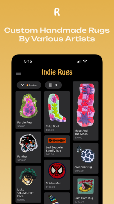 Indie Rugs Screenshot