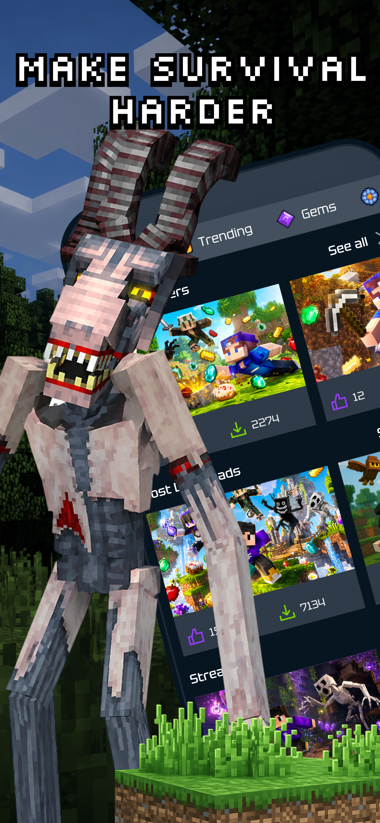 Horror Mobs Biome Packs