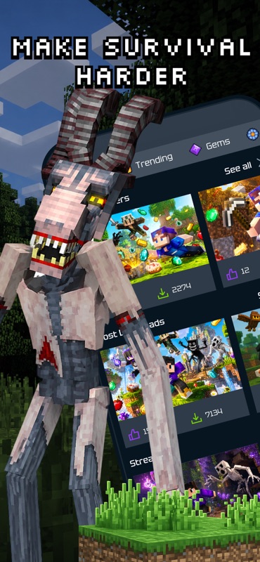 Horror Mobs Biome Packs screenshot 5