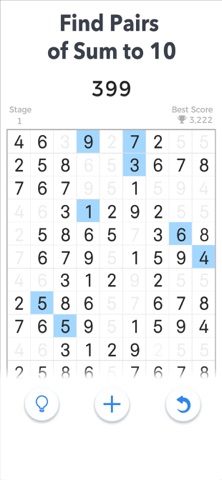 Number Match: Train your brain iPhone screenshot