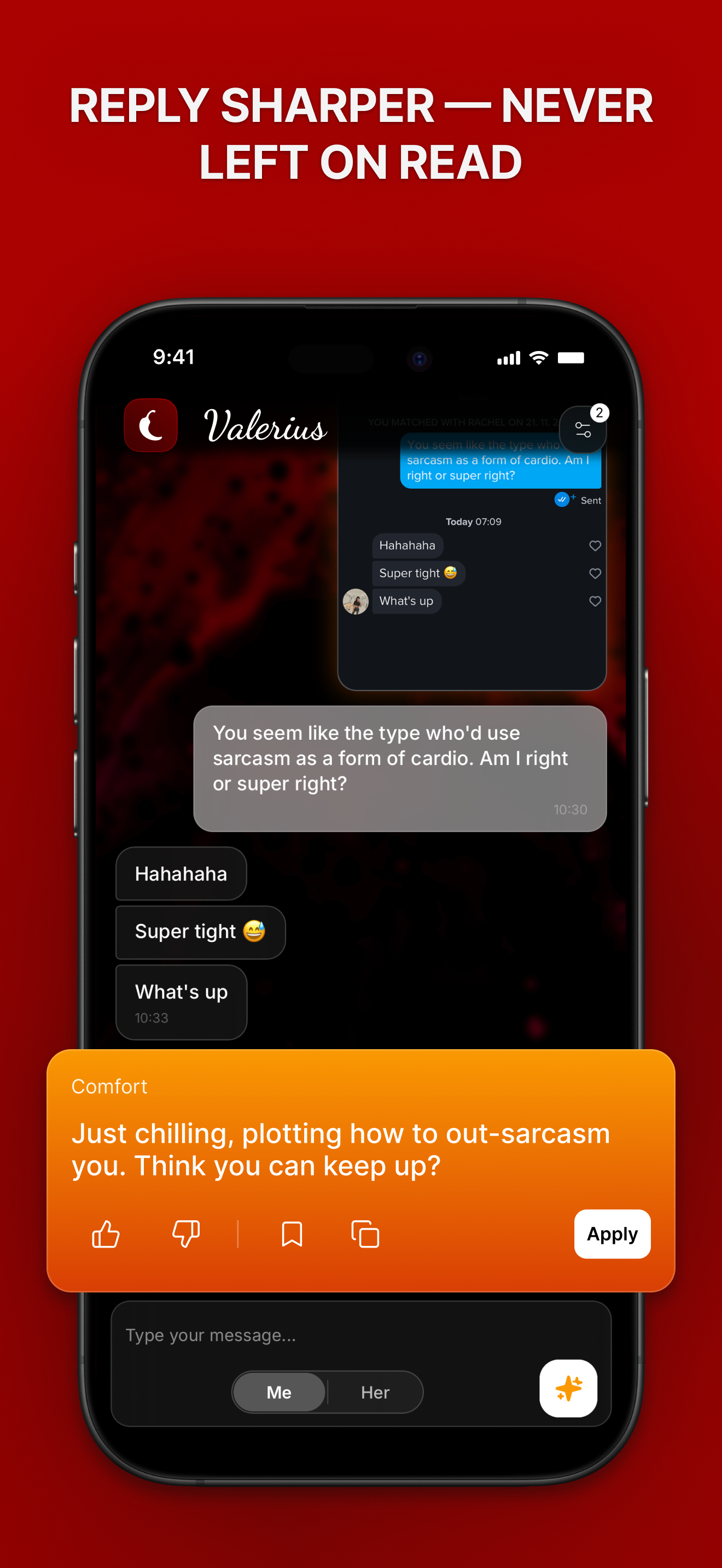 Dating Wingman – Valerius screenshot 3