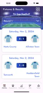 FA CUP Football Scores Live screenshot #2 for iPhone