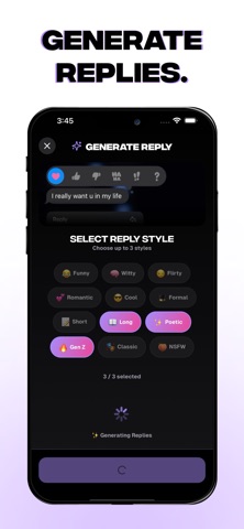 RizzGPT: AI Dating Wingman iPhone screenshot