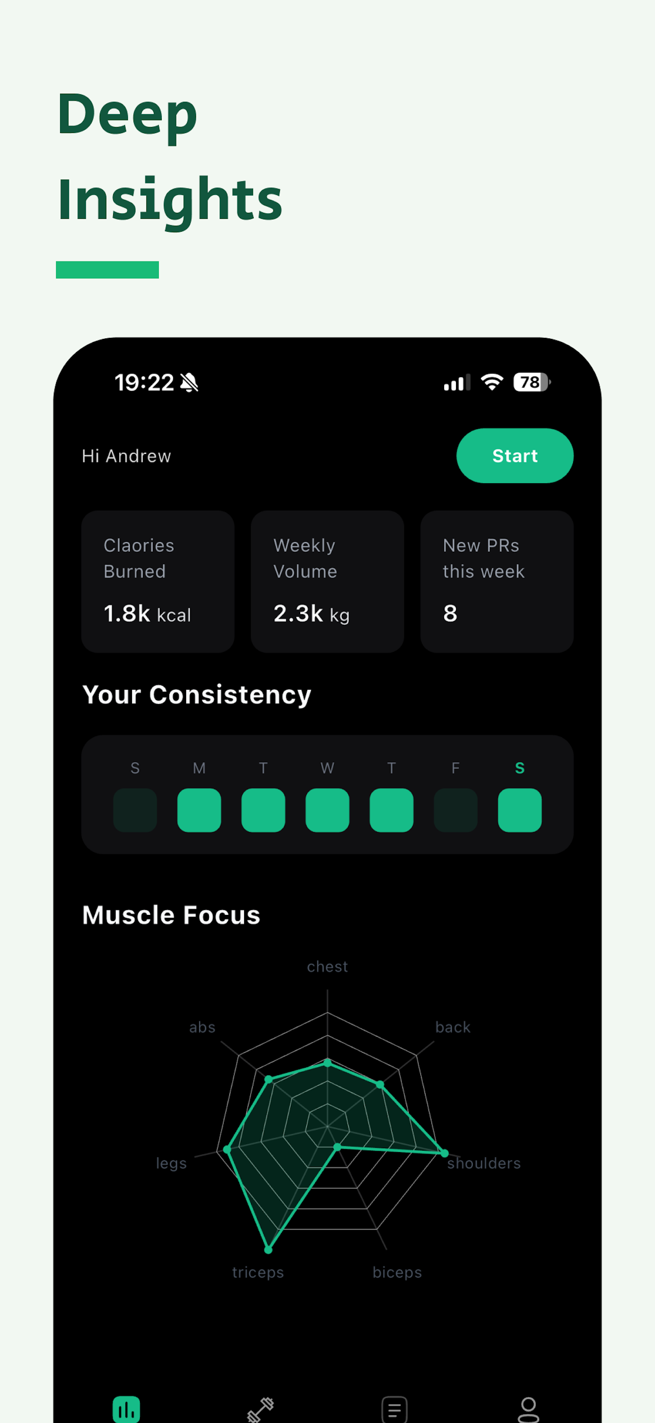 OneMoreRep: Reps Tracker