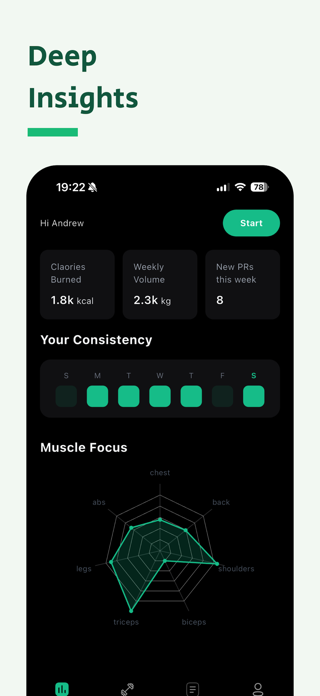 OneMoreRep: Reps Tracker Screenshot 5 of 8