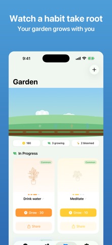 Habit Tracker Garden - Loopy Screenshot 2 of 5