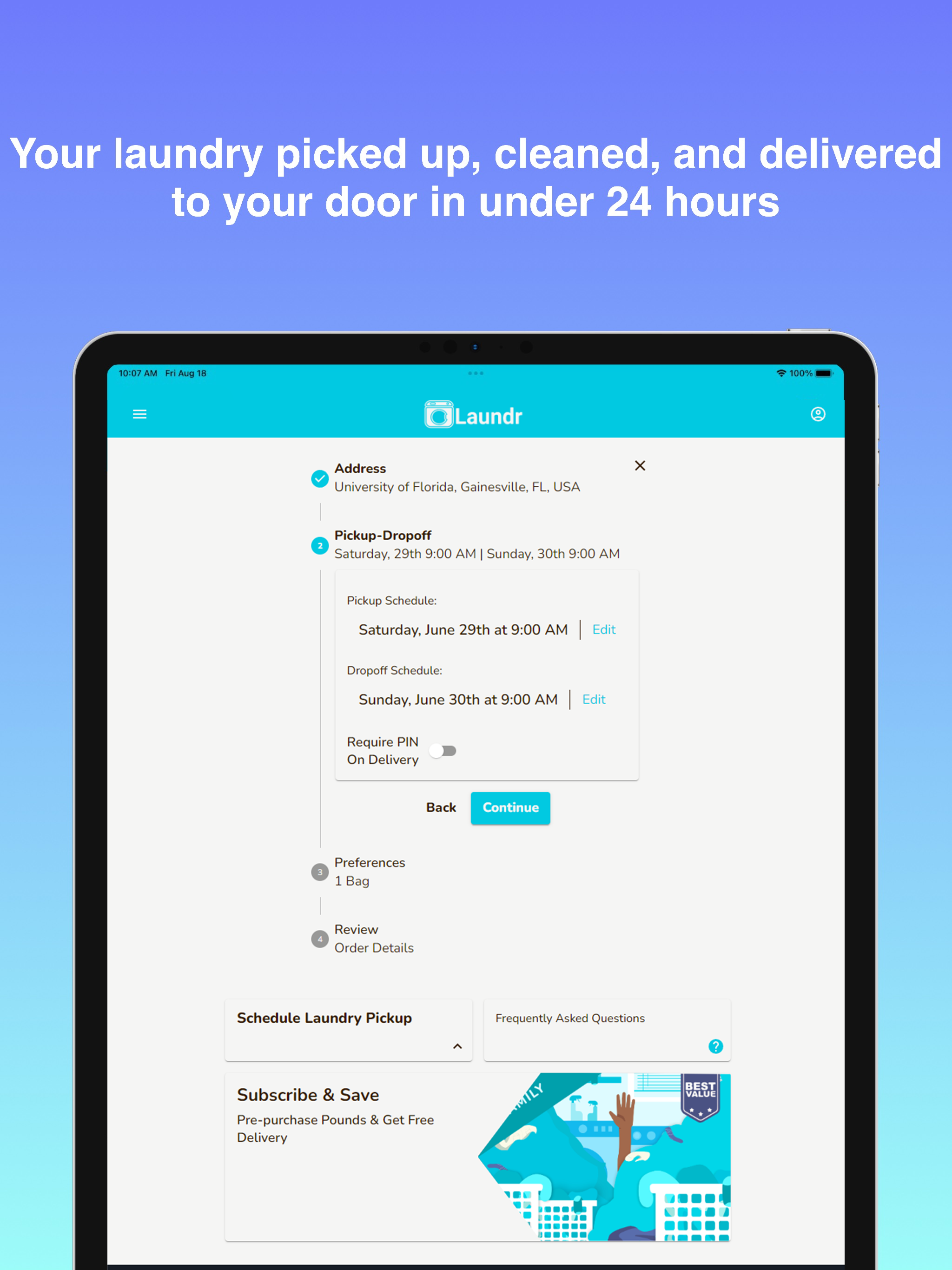 Laundr: On Demand screenshot 8