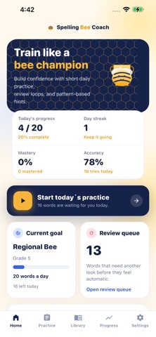 Spelling Bee Coach Screenshot 1 of 5