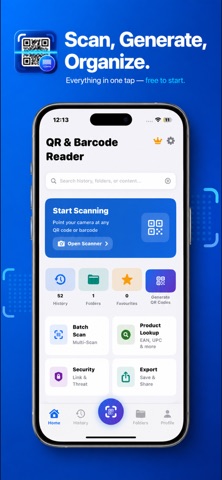 QR & Barcode Reader pro iPhone screenshot