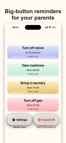 Simple Warm Reminder Screenshot 1 of 3