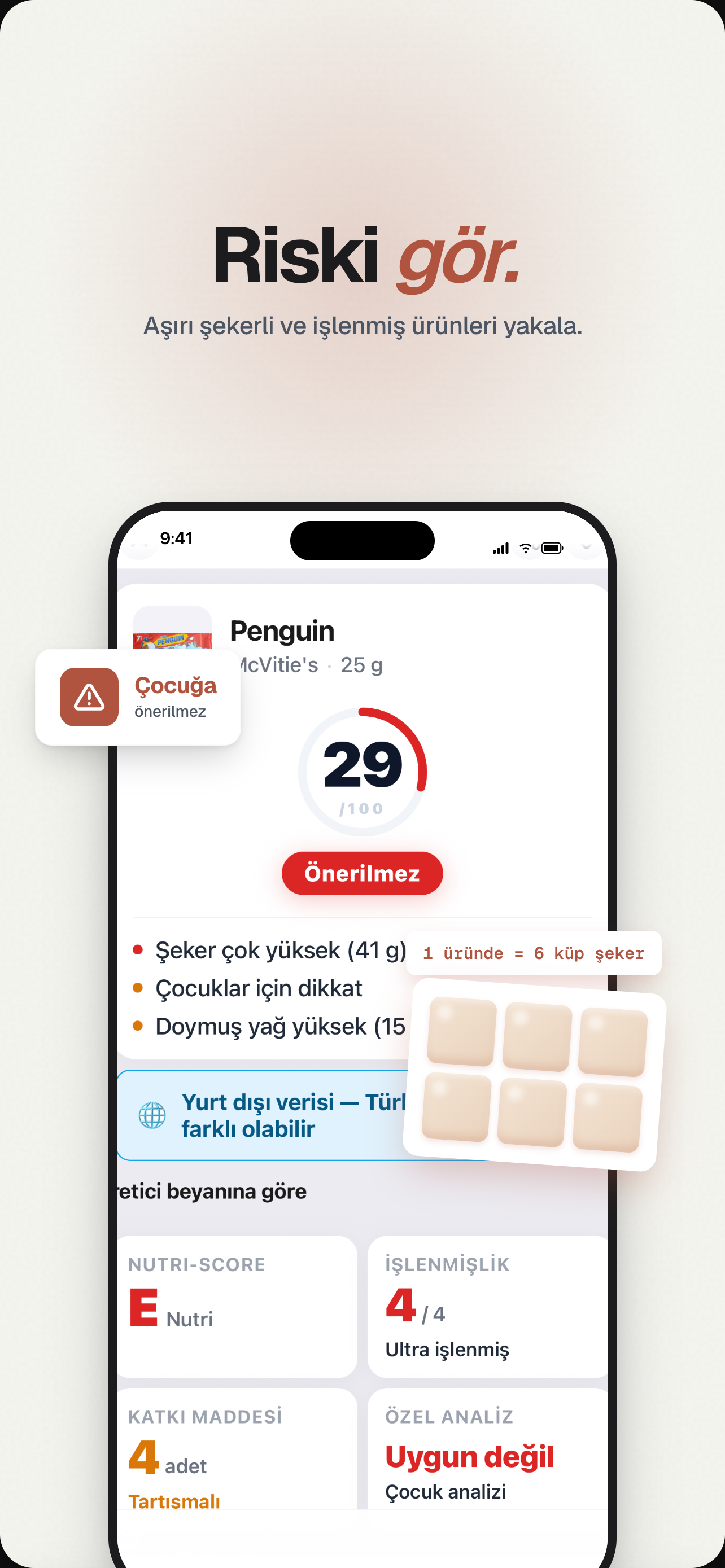 Temiz: Gıda Barkod Tarayıcı screenshot 5