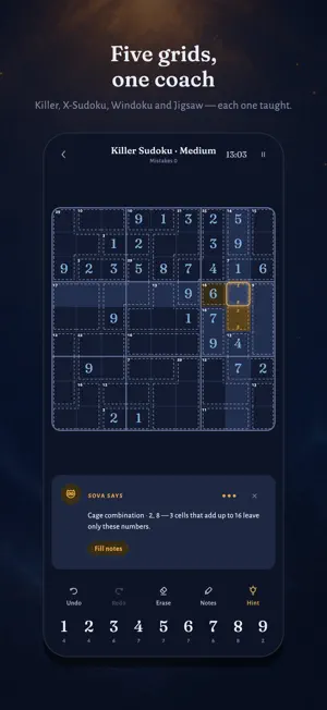 Sudoku Sova - Number Puzzle screenshot 3