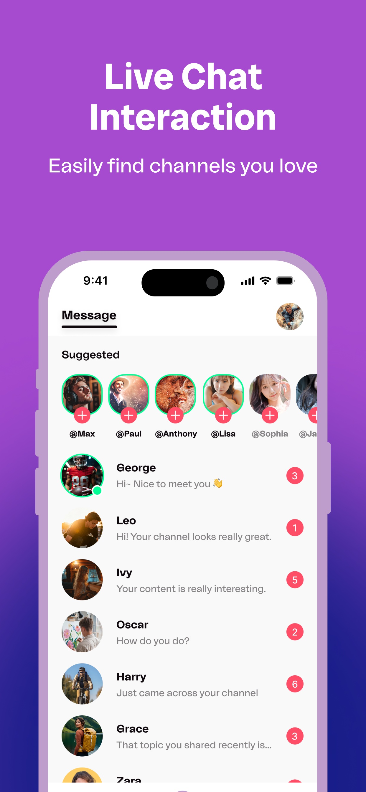 OMG - Create Your Channel