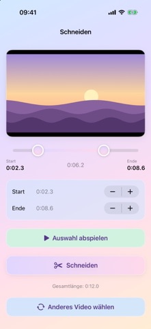 VideoCut – Schnitt & Rückwärts screenshot 2