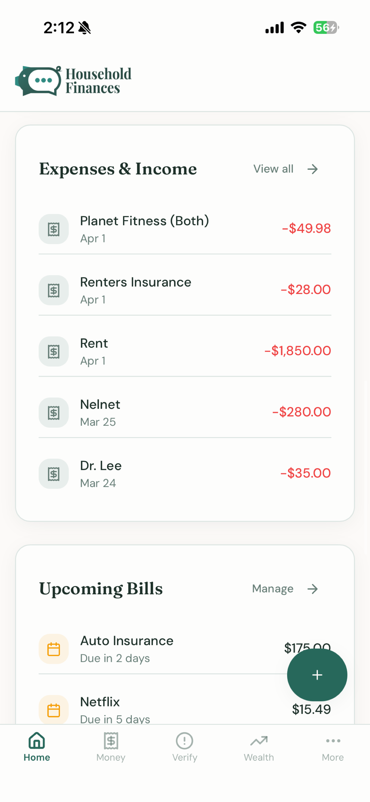 Household Finances screenshot 8