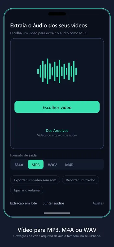 SoundPull: Extrair áudio screenshot 1 of 8
