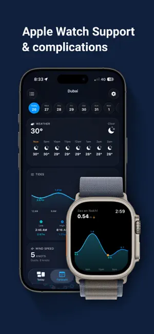 AlMayeh: Tides, Weather & More iPhone screenshot 3