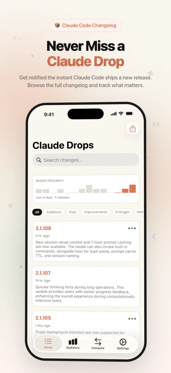 #1. Drops for Claude Code (iOS) Podle: Parra LLC