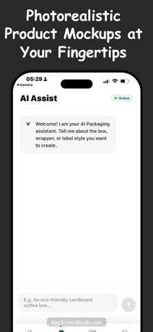AI Food Packaging Maker iPhone screenshot