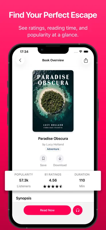 FreeBooks: 76,000 Top Reads screenshot 6 of 8